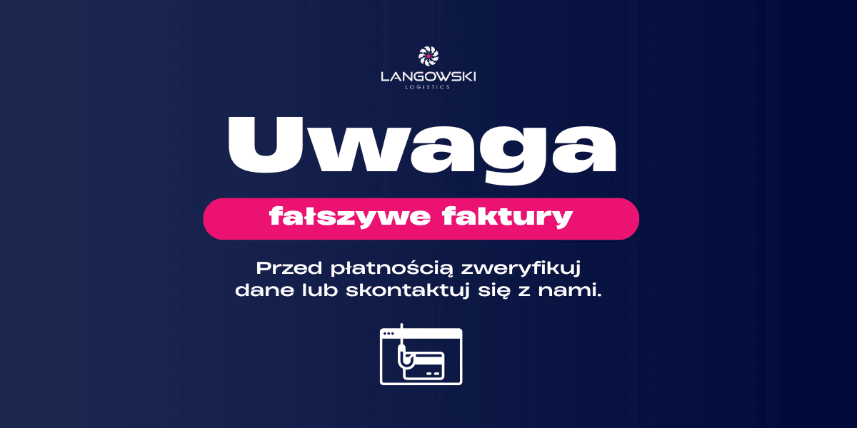 Ważna informacja dotycząca bezpieczeństwa faktur